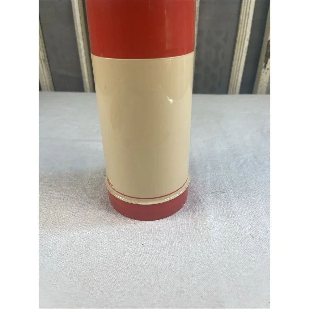 Vintage Aladdin Thermos Bottle 10 oz. Wide Mouth Drink Soup Lunch Container
